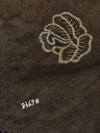 Custom Embroidered Suede Fabric – 8369