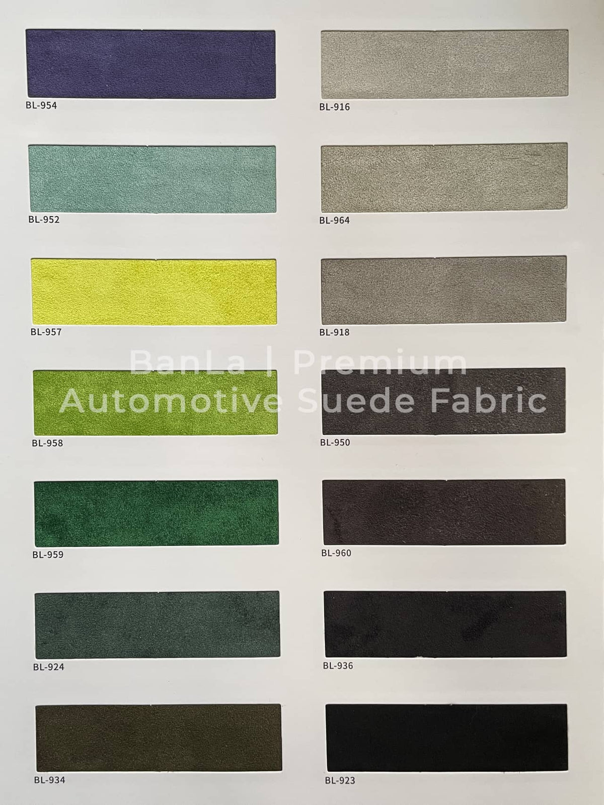 Premium Long-Nap Automotive Suede Fabric 420GSM – BanLa