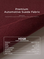Premium Double-Sided Automotive Suede Fabric 250GSM – HDSR