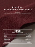 Premium Double-Sided Automotive Suede Fabric 250GSM – HDSR