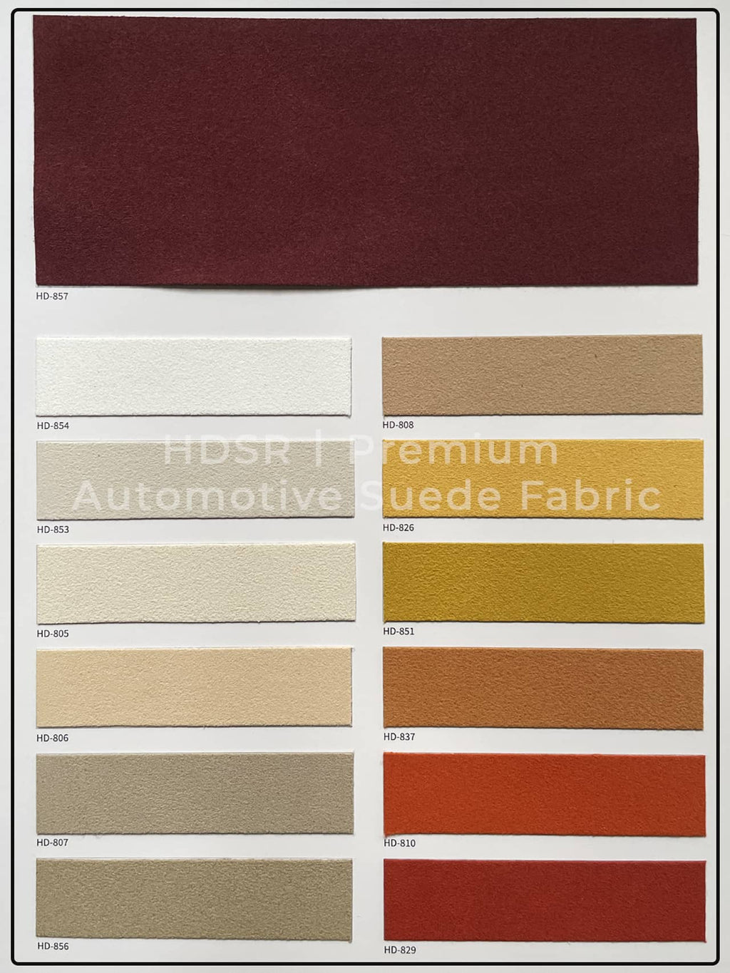 Premium Double-Sided Automotive Suede Fabric 250GSM – HDSR