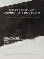 Premium Long-Nap Automotive Suede Fabric 420GSM – BanLa
