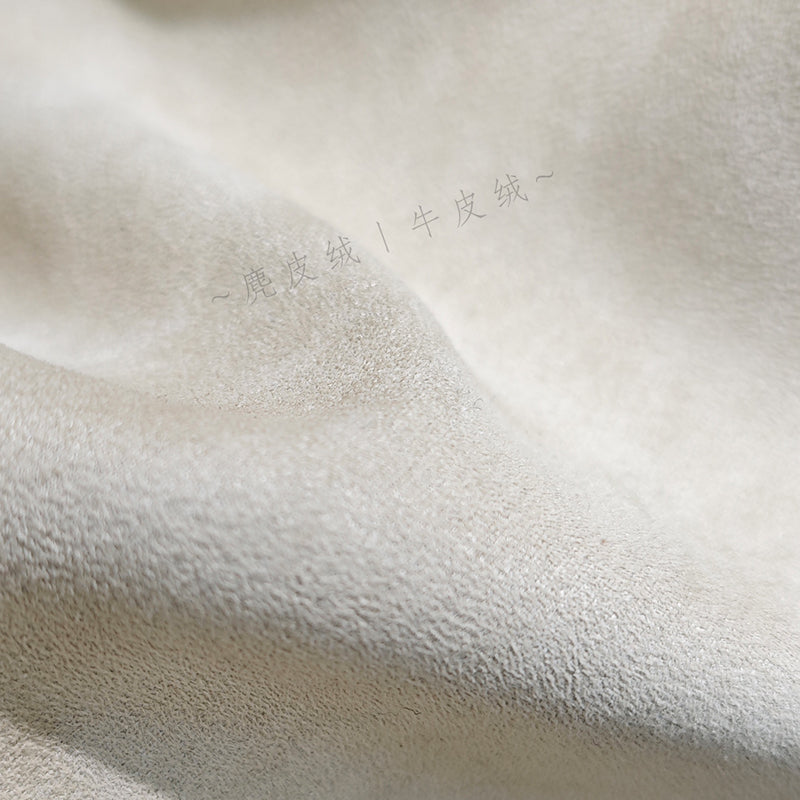 Soft Touch Faux Suede Fabric 320gsm for Apparel & Garment – Factory Supply