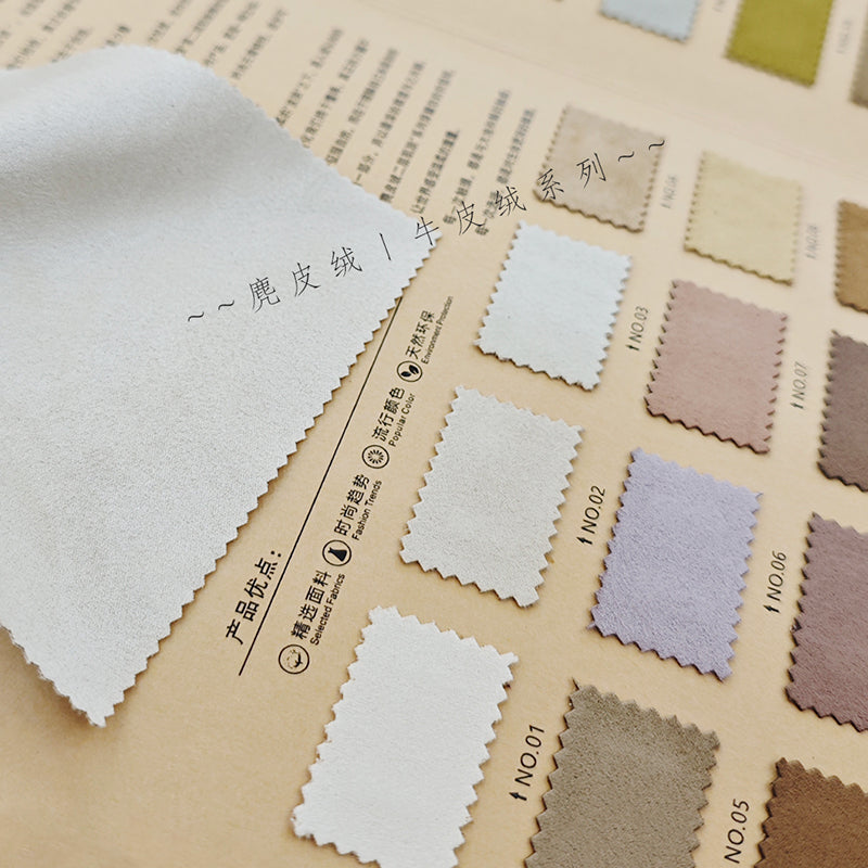 Soft Touch Faux Suede Fabric 320gsm for Apparel & Garment – Factory Supply