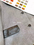 Two Tone Suede Fabric with Melange Effect for Apparel | China Factory