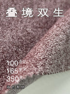polyester-suede-fabric-350gsm-165cm-knitted-non-stretch-long-nap-muted-pink-for-upholstery-quality-guaranteed-color-card-djss