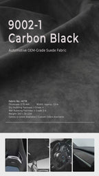 Automotive OEM-Grade Suede Fabric for Car Interiors 240GSM – ACTR